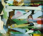 WonderGlo 2.5 # STAINED GLASS LARGE SCRAP PIECES ~ Mixed Colors Textures Shapes