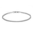 Real Moissanite Tennis Bracelet for Women 925 Sterling Silver Wedding Jewelry