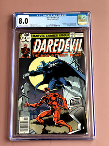 Daredevil #158 (1979) CGC 8.0 Frank Miller begins, Death of Death Stalker
