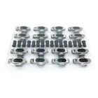 For SBC Chevy Stainless Steel Roller Rocker Arms 1.6 Ratio 3/8 Studs 400 350 327
