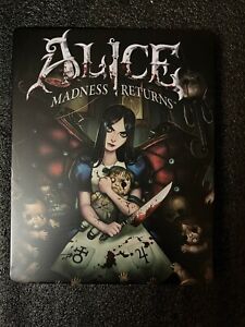 Alice Madness Returns PS3/XBOX Custom-Made G2 Steelbook Case (NO GAME)