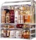MOOCHI Professional Large Cosmetic Makeup Organizer Dust Water Proof Cosmetics S