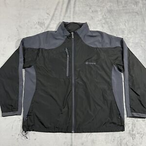 North End Sport Toyota Employee Rainproof Jacket Size XL Black Windbreaker