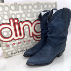New ListingDINGO Women’s Boots 10M Blue Slouch Western Soft Leather Boots