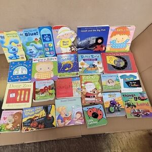 Lot of 70 Children BOARD Hardcover BABY TODDLER DAYCARE PRESCHOOL Kid BOOKS MIX
