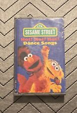 Sesame Street Hot! Hot! Hot! Dance Songs (Cassette, 1997) CTW/Sony Wonder HTF