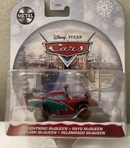 Disney Pixar Cars Metal Series LIGHTNING McQUEEN Christmas Winter Holiday 2023
