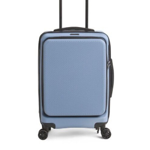 CALPAK 3pc 20in/24in/28in Blue Hardcase Expandable TSA Lock Spinner Luggage Set