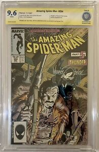 Amazing Spider-Man #294 (CBCS 9.6) Signed by Mike Zeck & Jim Shooter - Kraven