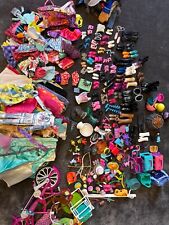 200 + Lot Barbie , Monster High , Disney Clothes & Accessories Lot