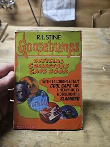 R.L. Stine's Goosebumps: Official Collector’s Caps (1995) Book Only