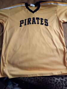 New ListingPirates Roman Sport Vintage Jersey, No # On Back Of Jersey,  XL Mlb Pre-owned