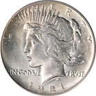 1921 Peace Dollar PCGS MS64 Superb Eye Appeal Strong Strike Fantastic Luster