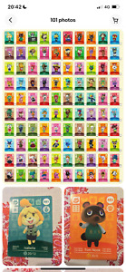 ANIMAL CROSSING SERIES 1 AMIIBO CARDS BRAND NEW PICK AND CHOOSE - FREE SHIPPING
