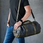 Personalized Canvas Duffel Bag - Travel Bag Overnight Weekender Bag - Gym Bag