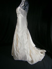 Anna Maier Ulla Maija Couture $5,400 white wedding dress French pickup silk NWT