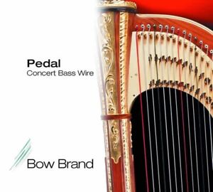 Bow Pedal Concert Bass Wire Harp String  No. 37 6th Octave D=RE   *  1 string