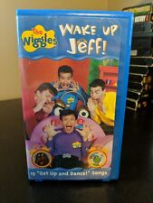 The Wiggles - Wake Up Jeff! (VHS, 1999) Kids Family Music *BUY 2 GET 1 FREE*