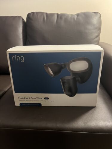 Ring Floodlight Cam Wired Pro, Brand New, Never Mounted, 1080p HD video