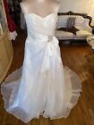 #103 Strapless Wedding Gown Size 8 Pre Owned