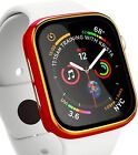 For Apple Watch Series 8 7 SE 6 5 4 3 Tempered Glass Screen Protector Cover Case