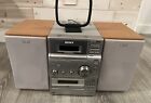 Sony CMT-CP100 Micro Bookshelf Stereo System CD/Tuner/Cassette Player no remote