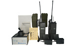 Complete Military Radio AN/PRC-127 Set - Includes Charger, Cases, and Manuals!!