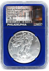 2021-P $1 1oz Philadeiphia Mint Heraldic Silver Eagle NCG MS70