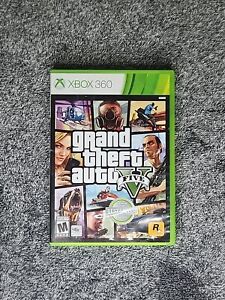 Grand Theft Auto V (Five) Microsoft Xbox 360 2013 Complete With Map Working