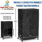Machine Safe Ferret & Critter Nation Privacy Cage Cover Accessories Pets Black