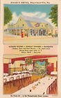 Postcard Haag's Hotel Shartlesville PA