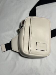 New With tags, Coach Edge L Pack In Signature Canvas, White, Un-Sex!