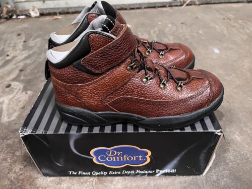 Dr. Comfort Ranger Therapeutic Diabetic Hiking Boot Size 8.5W Chestnut 9420