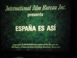 16mm Espana Es Asi 1978 Travel Culture Low Fade Spanish 800'