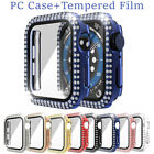 2x Bling Protective Face Bumper Case Cover for Apple Watch Series 1/2/3/4/5/6/SE