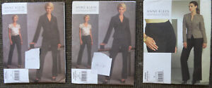 Vogue Pattern V1041,1064 Women Anne Klein Jacket/pants 6 - 22 size Uncut 3.50 ea
