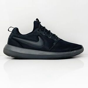 Nike Mens Roshe Two 844656-001 Black Running Shoes Sneakers Size 12