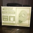 Evirstar Defense Products Civil Gas Mask Model GP-5 Size Large in Box
