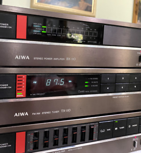 AIWA STEREO PREAMPLIFIER GX-110 WITH EQUALIZER (used)