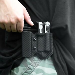 Clip & Carry Kydex Multitool Sheath - For the Gerber CENTER-DRIVE w/ Bit Sidecar