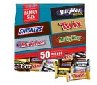 Snickers, Twix, Milky Way & More Assorted Chocolate Candy Bar-50 Ct Each FREASH