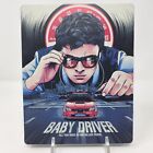 Baby Driver (Blu-ray, 2017, 1 Disc, Steelbook)