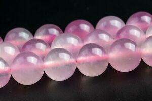 8MM Cherry Blossom Pink Jade Beads Grade AAA Round Gemstone Loose Beads