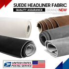 Deluxe Suede Cars Headliner Foam Material Fabric Upholstery Roof Liner Repair