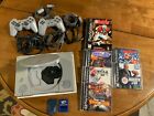 Sony PlayStation 1 PS1 Console scph-9001 2 controllers, 2 memory card , 6 games
