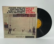 ANDRE PREVIN WEST SIDE STORY VINYL LP VG+ CONTEMPORARY RECORDS M3572 1960
