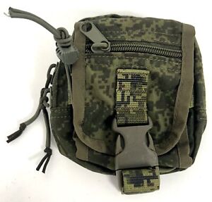 Russian Digital Flora Camouflage Small Multi-Compartment Utility Pouch