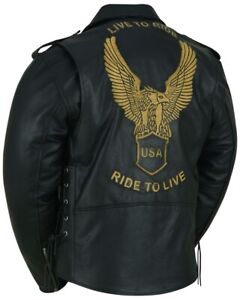 New ListingEMBOSSED LIVE TO TIDE RIDE TO LIVE NICE SOFT LEATHER! QUALITY 2XL