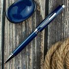 Cross Coventry Blue Lacquer Ballpoint Pen, New in Box