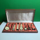 Antique Miniature Musical Instrument Box Set Made in Ebony